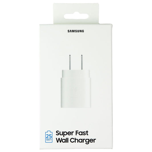 Samsung 25W Super Fast USB-C Wall Charger - White Cell Phone - Chargers & Cradles Samsung    - Simple Cell Bulk Wholesale Pricing - USA Seller