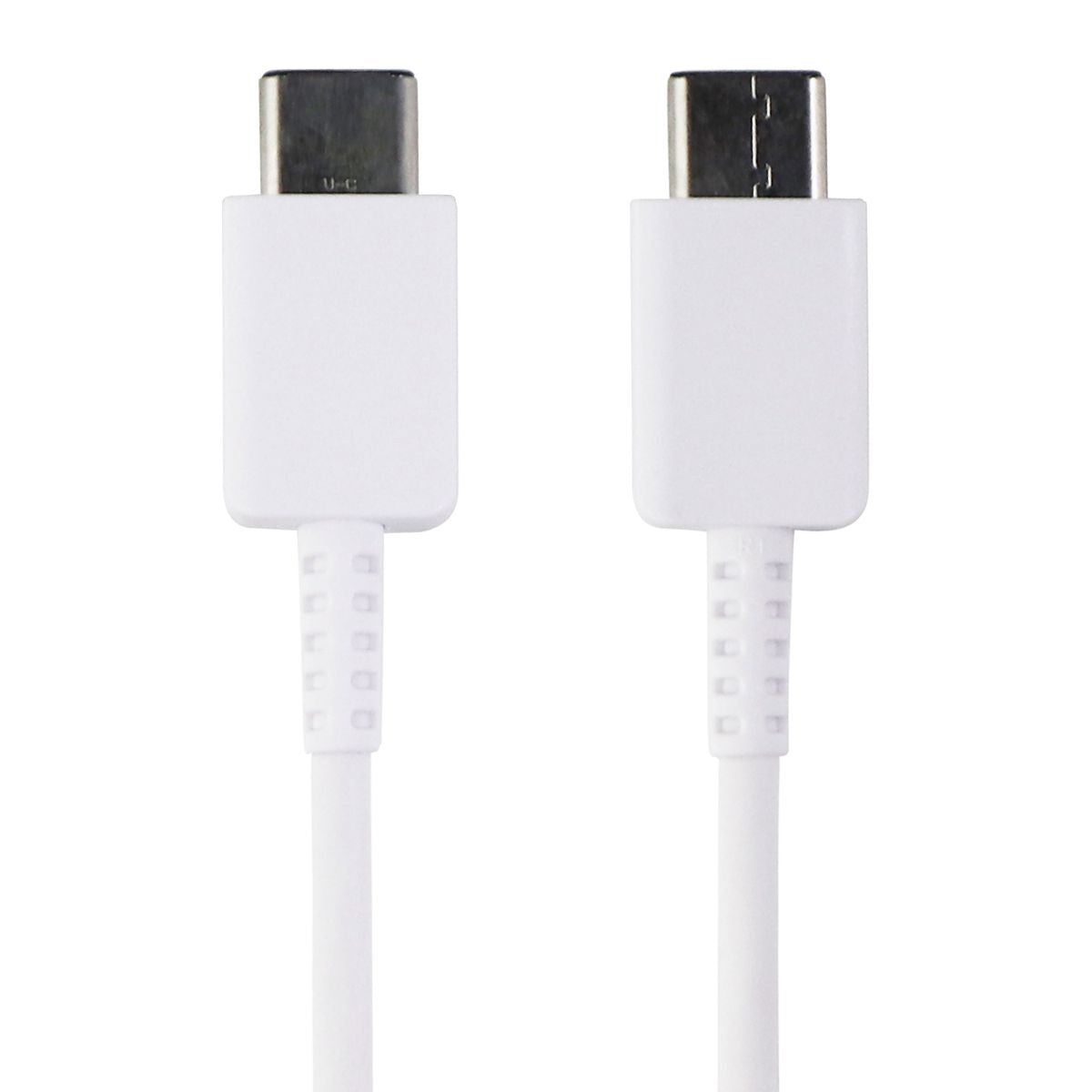 Samsung 3.3-Ft USB-C to USB-C Charge/Sync Cable - White (EP-DA705BWEGUS) Retail Cell Phone - Cables & Adapters Samsung    - Simple Cell Bulk Wholesale Pricing - USA Seller