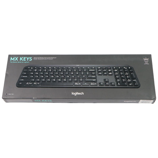 Logitech MX Keys Advanced Wireless Illuminated Keyboard - Graphite Gaming/Console - Keyboards & Keypads Logitech    - Simple Cell Bulk Wholesale Pricing - USA Seller