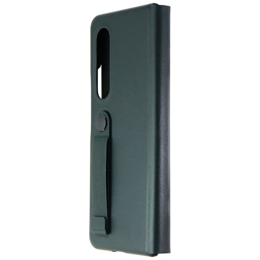 Samsung Leather Protective Cover for Galaxy Z Fold3 5G - Green (EF-FF926LGEGUS) Cell Phone - Cases, Covers & Skins Samsung    - Simple Cell Bulk Wholesale Pricing - USA Seller