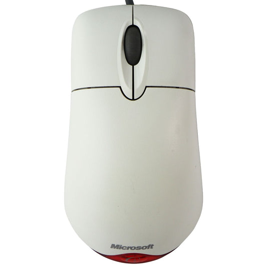 Microsoft Official Optical Wheel Mouse 1.1A USB and PS/2 Compatible - White Keyboards/Mice - Keyboard & Mouse Bundles Microsoft    - Simple Cell Bulk Wholesale Pricing - USA Seller
