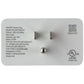 C by GE Series General Electric Indoor Smart Plug for Google Assistant - White Multipurpose Batteries & Power - Multipurpose AC to DC Adapters GE    - Simple Cell Bulk Wholesale Pricing - USA Seller