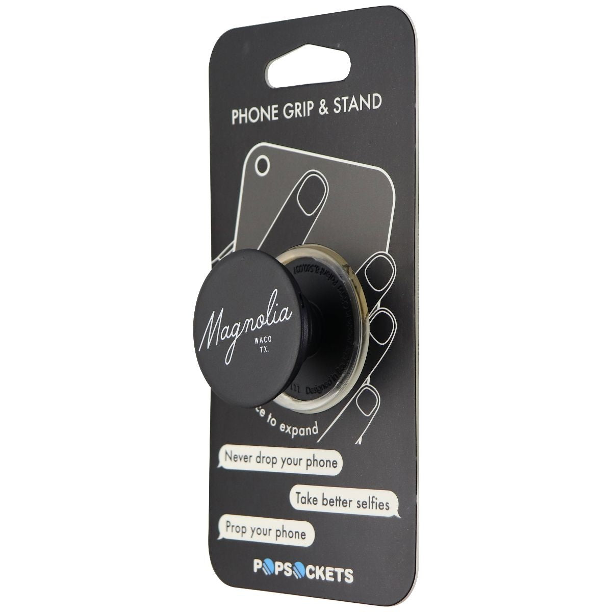 PopSockets: Collapsible Grip & Stand for Phones and Tablets -  Magnolia Waco TX Cell Phone - Mounts & Holders PopSockets    - Simple Cell Bulk Wholesale Pricing - USA Seller