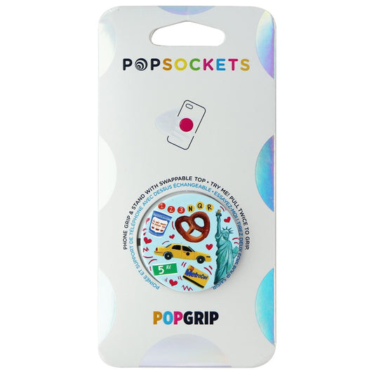 PopSockets PopGrip - Expanding Stand and Grip with Swappable Top - New York Cell Phone - Mounts & Holders PopSockets    - Simple Cell Bulk Wholesale Pricing - USA Seller