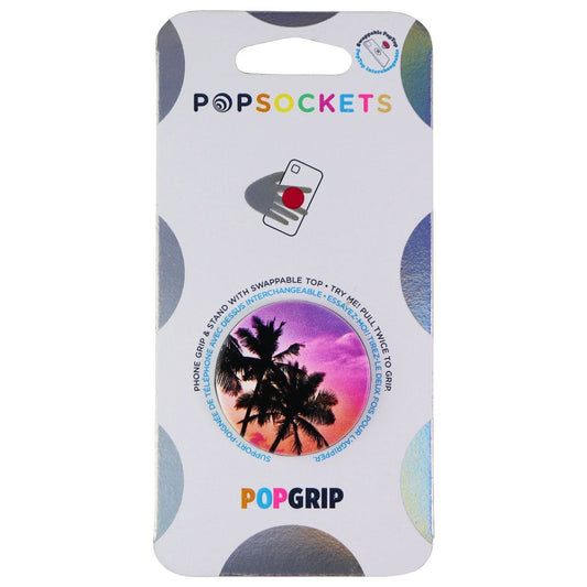 PopSockets PopGrip Swappable Top Holder for Phones - La La Land (Palm Trees) Cell Phone - Mounts & Holders PopSockets    - Simple Cell Bulk Wholesale Pricing - USA Seller