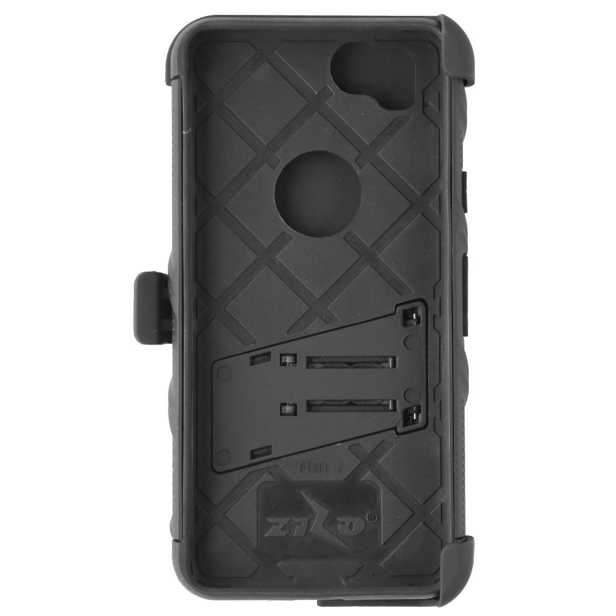 ZIZO Bolt Series Case and Holster for Google Pixel 2 - Black Cell Phone - Cases, Covers & Skins Zizo    - Simple Cell Bulk Wholesale Pricing - USA Seller