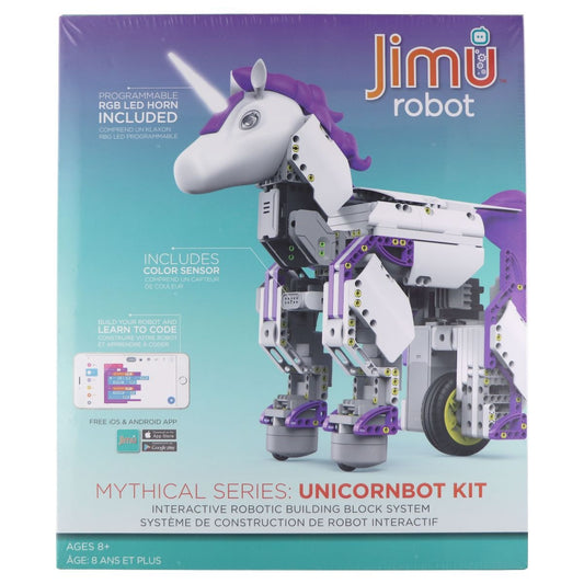 UBTECH Jimu Robot Mythical Series: UnicornBot Kit - Ages 8+ (JRA0202) Educational - Other Educational Toys UBTECH    - Simple Cell Bulk Wholesale Pricing - USA Seller