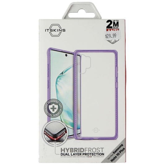 ITSKINS Hybrid Frost Dual Layer Case for Samsung Galaxy (Note10+) - Purple/Clear Cell Phone - Cases, Covers & Skins ITSKINS    - Simple Cell Bulk Wholesale Pricing - USA Seller