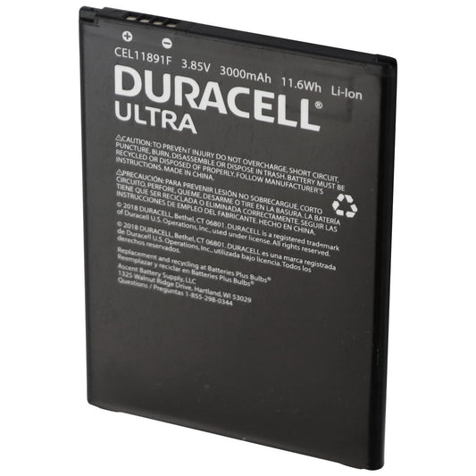 Duracell Ultra CEL11891F 3.85V 3000mAh Lithium Ion Battery for LG Cell Phone - Batteries Duracell    - Simple Cell Bulk Wholesale Pricing - USA Seller