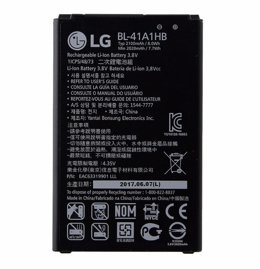 OEM LG BL-41A1HB Tribute HD Boost Mobile LS676 X Style L56VL Replacement Battery Cell Phone - Batteries LG    - Simple Cell Bulk Wholesale Pricing - USA Seller