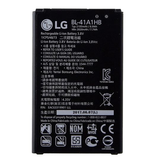 OEM LG BL-41A1HB Tribute HD Boost Mobile LS676 X Style L56VL Replacement Battery Cell Phone - Batteries LG    - Simple Cell Bulk Wholesale Pricing - USA Seller