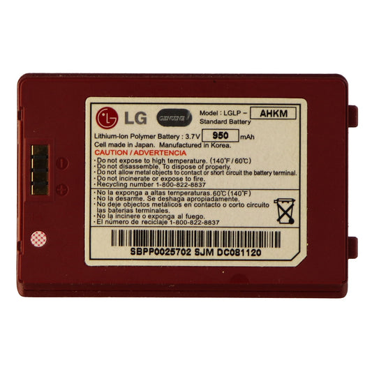 OEM 950 mAh Replacement Battery (LGLP-AHKM) for LG Env 2 (VX9100) Cell Phone - Batteries LG    - Simple Cell Bulk Wholesale Pricing - USA Seller