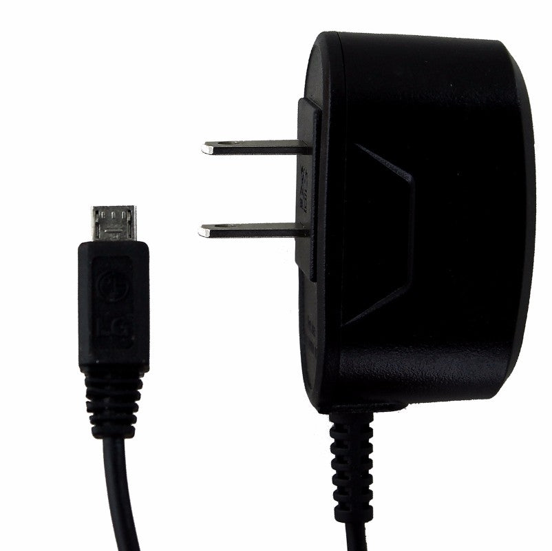 LG (4.8V/0.4A) Micro-USB Wall Charger Travel Adapter - Black (STA-U35) Cell Phone - Chargers & Cradles LG    - Simple Cell Bulk Wholesale Pricing - USA Seller