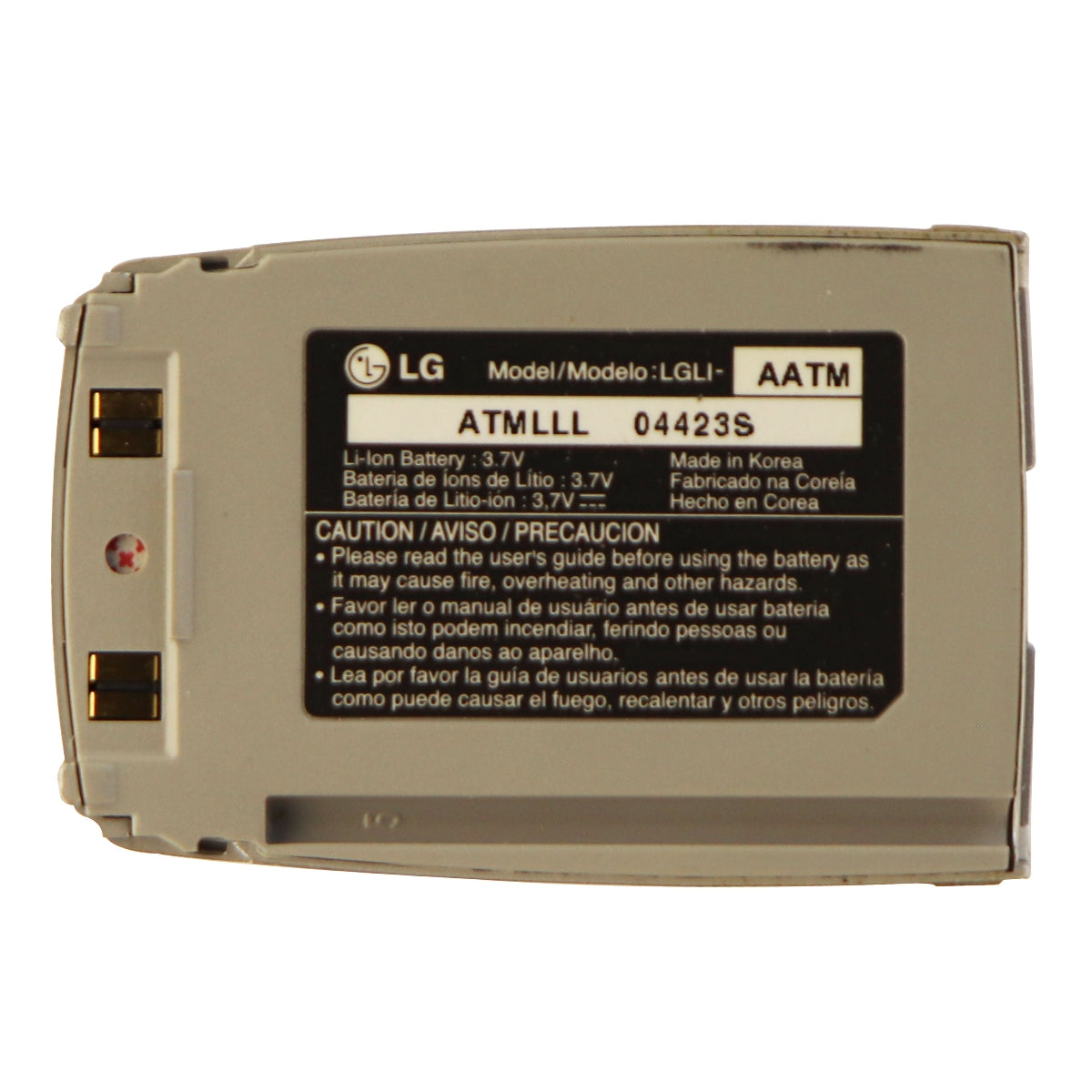 OEM LG LGLI-AATM 900 mAh Replacement Battery for LG520 TM520 VX1 VX10 Cell Phone - Batteries LG    - Simple Cell Bulk Wholesale Pricing - USA Seller