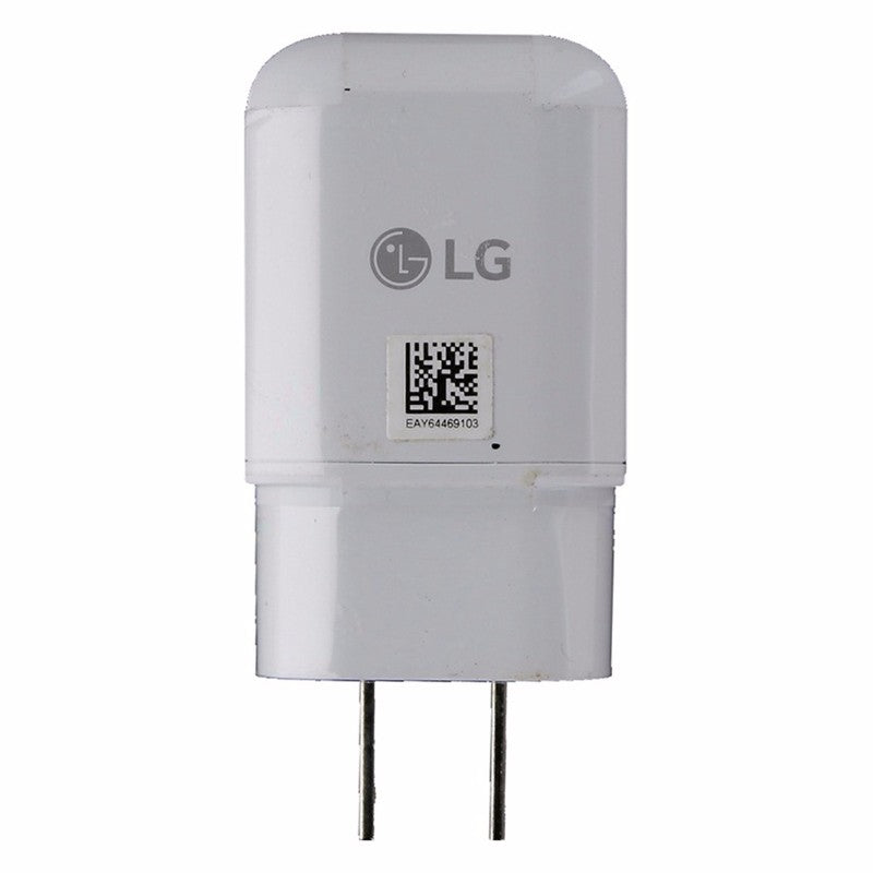 LG (MCS-H06WD / WR / WP) Travel/Home Fast Charge Wall Charger USB Adapter -White Cell Phone - Cables & Adapters LG    - Simple Cell Bulk Wholesale Pricing - USA Seller