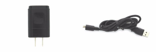 LG (MCS-02WR) Travel Charger & Cable for Micro USB Devices - Black Cell Phone - Cables & Adapters LG    - Simple Cell Bulk Wholesale Pricing - USA Seller