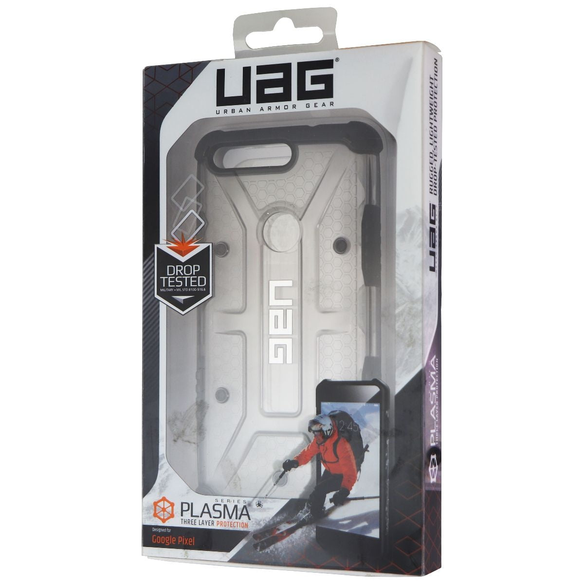 Urban Armor Gear Plasma Case for Google Pixel (1st Gen) - Ash/Black Cell Phone - Cases, Covers & Skins Urban Armor Gear    - Simple Cell Bulk Wholesale Pricing - USA Seller