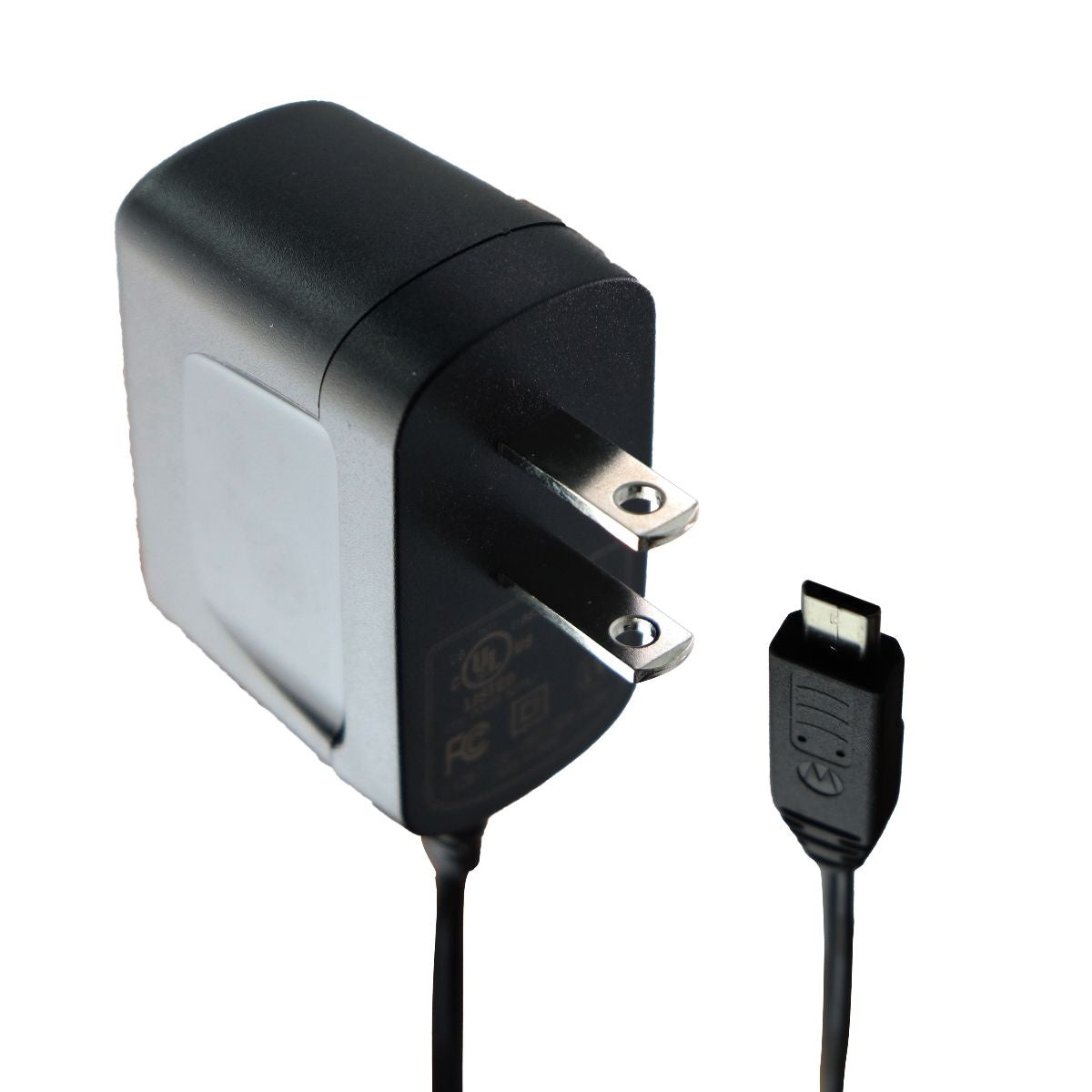 Motorola (5V/550mA) Micro-USB AC Power Supply - Black (SPN5356A) Cell Phone - Chargers & Cradles Motorola    - Simple Cell Bulk Wholesale Pricing - USA Seller
