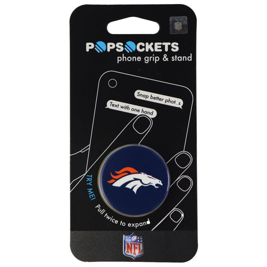 PopSockets PopGrip Expanding Stand and Grip with Swappable Top - Broncos Helmet Cell Phone - Mounts & Holders PopSockets    - Simple Cell Bulk Wholesale Pricing - USA Seller