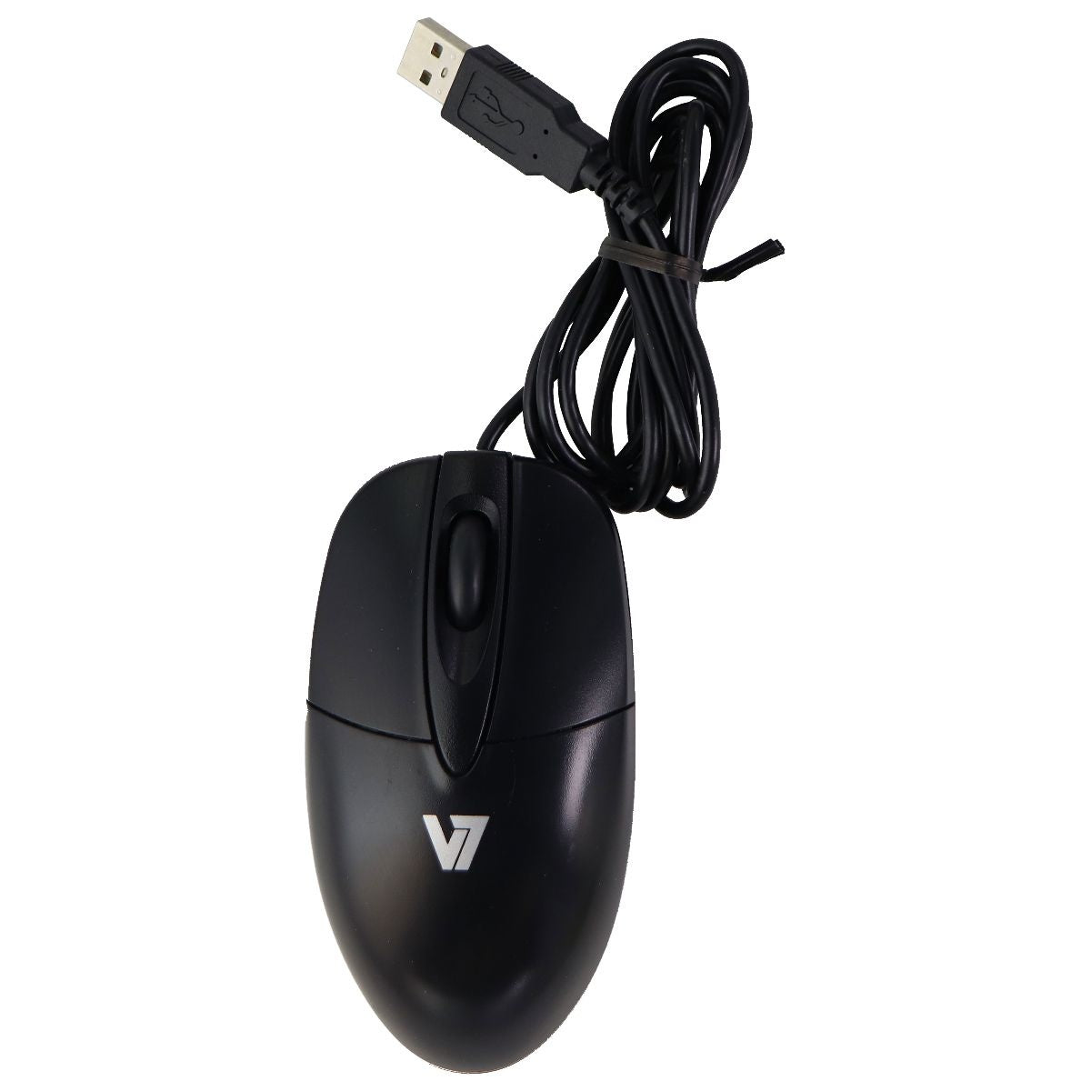 V7 Wired USB Optical Mouse for Windows PC & More - Black (M30P10) Keyboards/Mice - Mice, Trackballs & Touchpads V7    - Simple Cell Bulk Wholesale Pricing - USA Seller