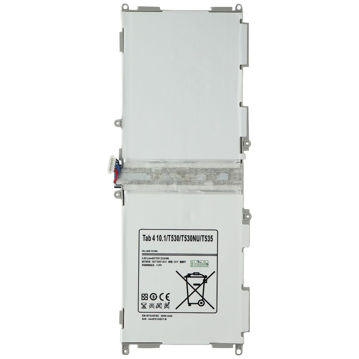 Repair Part - Replacement Battery for Tab 4 10.1 / T530 535 EB-BT530FBC 6800mAh Cell Phone - Replacement Parts & Tools Unbranded    - Simple Cell Bulk Wholesale Pricing - USA Seller
