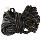 1/2 Inch Thick 80 Feet Arborist Rigging Rope - Black/Yellow Other Sporting Goods Unbranded    - Simple Cell Bulk Wholesale Pricing - USA Seller