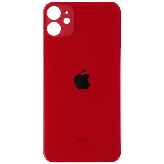 Repair Part - Back Glass Panel for Apple iPhone 11 - (PRODUCT) RED with Logo Cell Phone - Replacement Parts & Tools Unbranded    - Simple Cell Bulk Wholesale Pricing - USA Seller