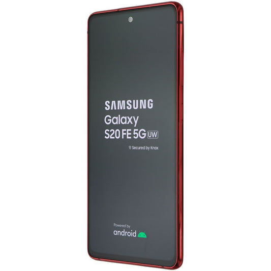 Samsung Galaxy S20 FE 5G UW (6.5-in) (SM-G781V) Verizon Only - 128GB/Cloud Red Cell Phones & Smartphones Samsung    - Simple Cell Bulk Wholesale Pricing - USA Seller