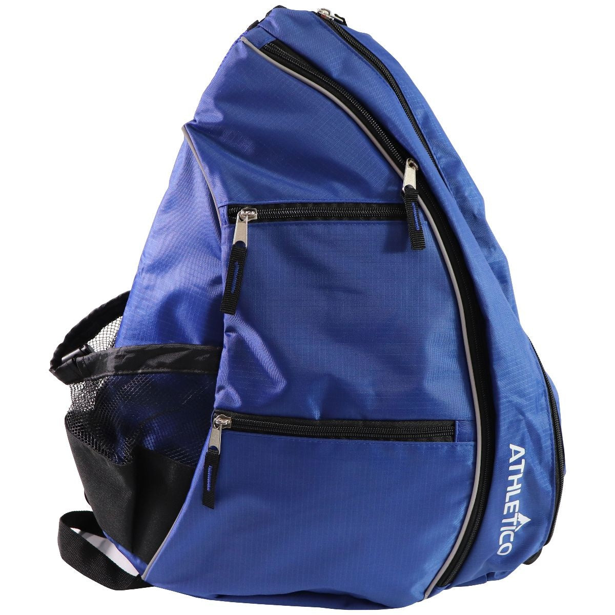 Athletico Sling Bag Crossbody Backpack for Pickleball, Tennis, Racketball - Blue Other Sporting Goods Athletico    - Simple Cell Bulk Wholesale Pricing - USA Seller