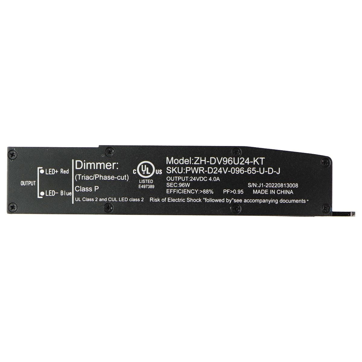Emitever Dimmable N Series LED Driver (96W AC 120V to DC 24V) - Black Home Improvement - Other Home Improvement Emitever    - Simple Cell Bulk Wholesale Pricing - USA Seller