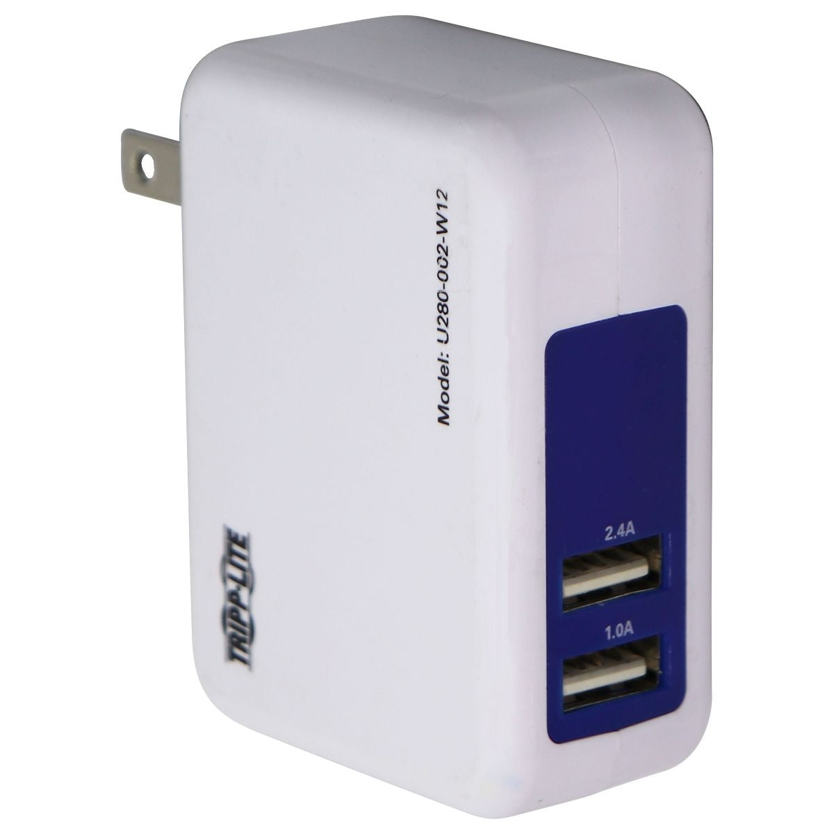 TRIPP-LITE (3.4A) Dual USB Wall Charger - White (AG-016F) Cell Phone - Chargers & Cradles TRIPP-LITE    - Simple Cell Bulk Wholesale Pricing - USA Seller