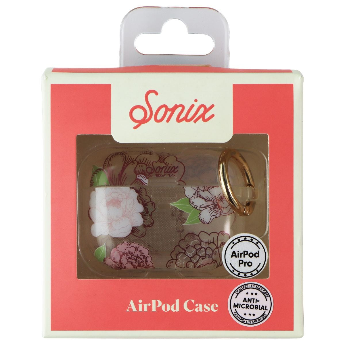 Sonix Hard Cover Print Case for Apple Airpods Pro - French Rose Cell Phone - Cases, Covers & Skins Sonix    - Simple Cell Bulk Wholesale Pricing - USA Seller