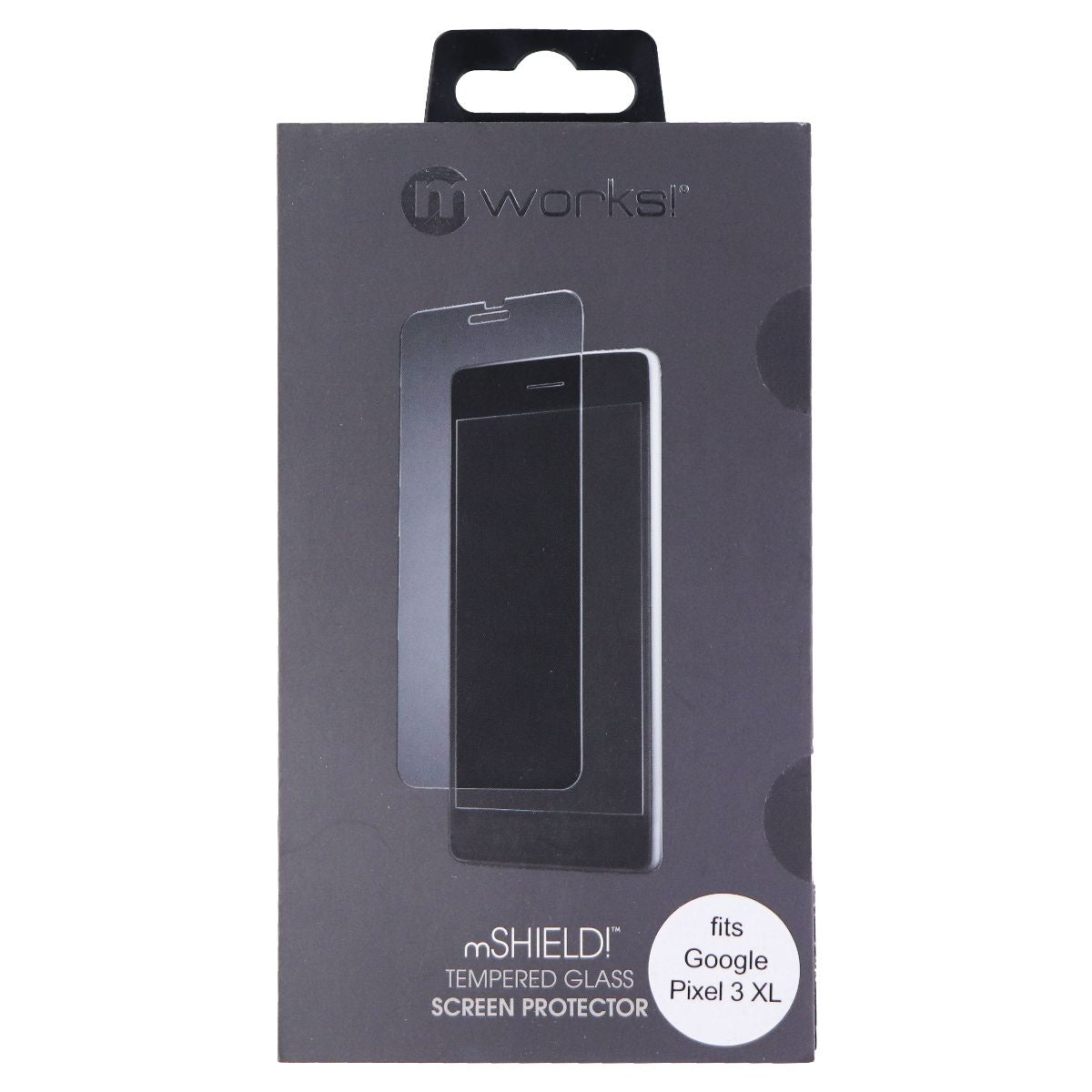 mWorks! mShield! Tempered Glass Screen for Google Pixel 3 XL - Clear Cell Phone - Screen Protectors mWorks!    - Simple Cell Bulk Wholesale Pricing - USA Seller