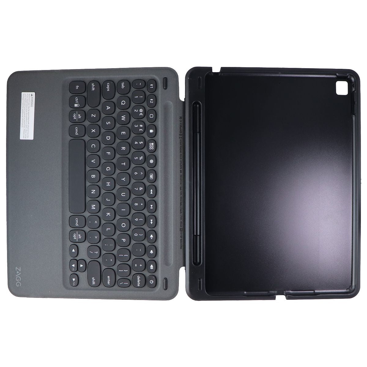 Étui Clavier Zagg Slim Book Go Pour IPad 9,7" (5e Et 6e Génération) - Noir