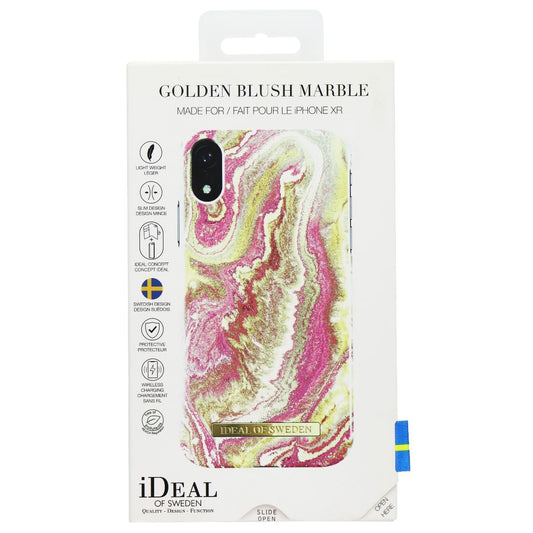 iDeal of Sweden Printed Case for Apple iPhone XR - Golden Blush Marble Cell Phone - Cases, Covers & Skins iDeal of Sweden    - Simple Cell Bulk Wholesale Pricing - USA Seller
