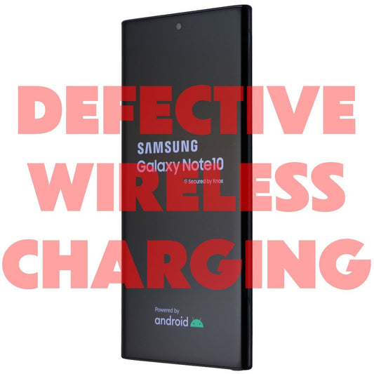 Samsung Galaxy Note10 (SM-N970U) T-Mobile - Black/256GB - BAD Qi Charging Cell Phones & Smartphones Samsung    - Simple Cell Bulk Wholesale Pricing - USA Seller