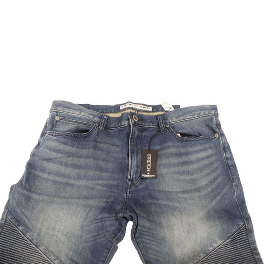 Express Jeans Mens Rocco Slim Fit Skinny Leg / Stretch (W36 x L32) - Demin Blue Other Sporting Goods Express    - Simple Cell Bulk Wholesale Pricing - USA Seller