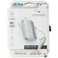 TYLT XCele 3 all-in-one Battery Pack with 8-Pin + Micro USB Connectors - White Cell Phone - Batteries TYLT    - Simple Cell Bulk Wholesale Pricing - USA Seller