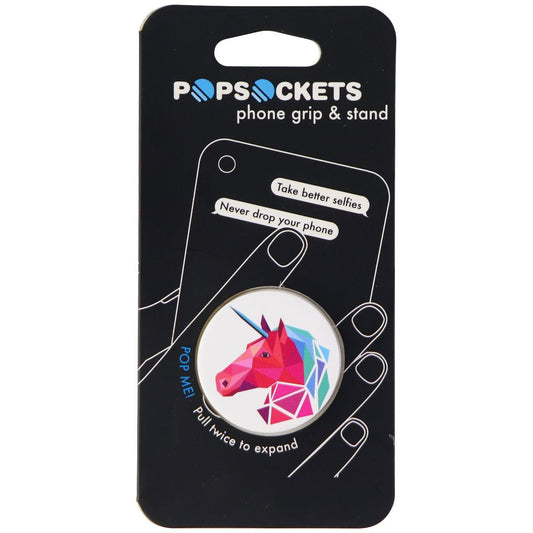 PopSockets: Collapsible Grip & Stand for Phones and Tablets - Geometeric Unicorn Cell Phone - Mounts & Holders PopSockets    - Simple Cell Bulk Wholesale Pricing - USA Seller