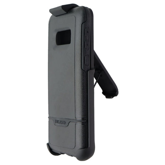 Encased Series Case + Holster for Samsung Galaxy S10e - Black Cell Phone - Cases, Covers & Skins Encased    - Simple Cell Bulk Wholesale Pricing - USA Seller