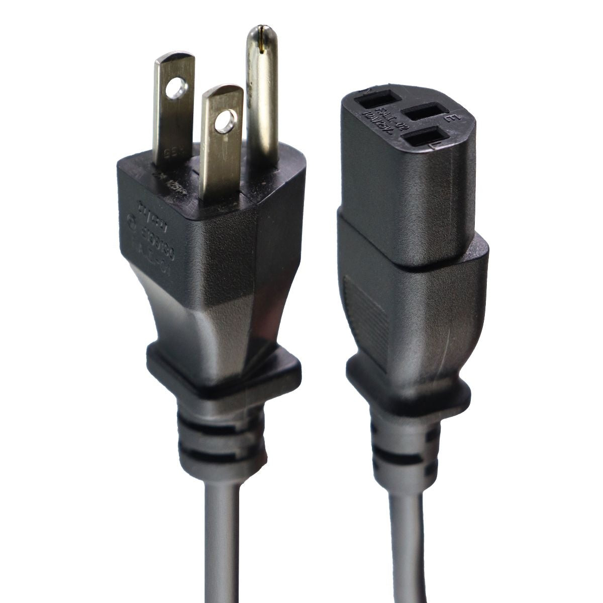 Tyco (6-Foot) 10A/125V FAI-02/01 Power Supply Cable Cord - Black E199130 Multipurpose Batteries & Power - Multipurpose AC to DC Adapters Tyco    - Simple Cell Bulk Wholesale Pricing - USA Seller