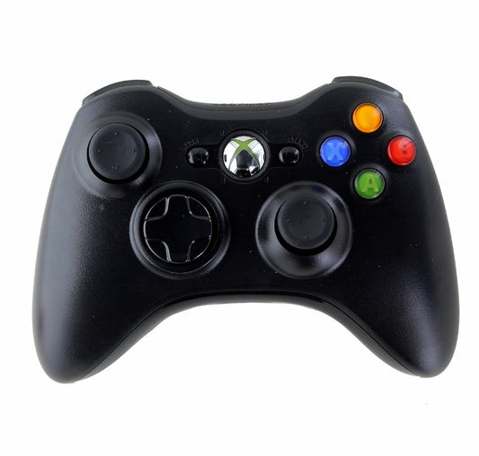 Microsoft Xbox 360 Wireless Controller - Black (Model 1403) Gaming/Console - Controllers & Attachments Microsoft    - Simple Cell Bulk Wholesale Pricing - USA Seller