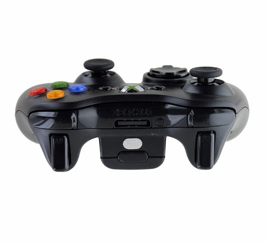 Microsoft Xbox 360 Wireless Controller - Black (Model 1403) Gaming/Console - Controllers & Attachments Microsoft    - Simple Cell Bulk Wholesale Pricing - USA Seller