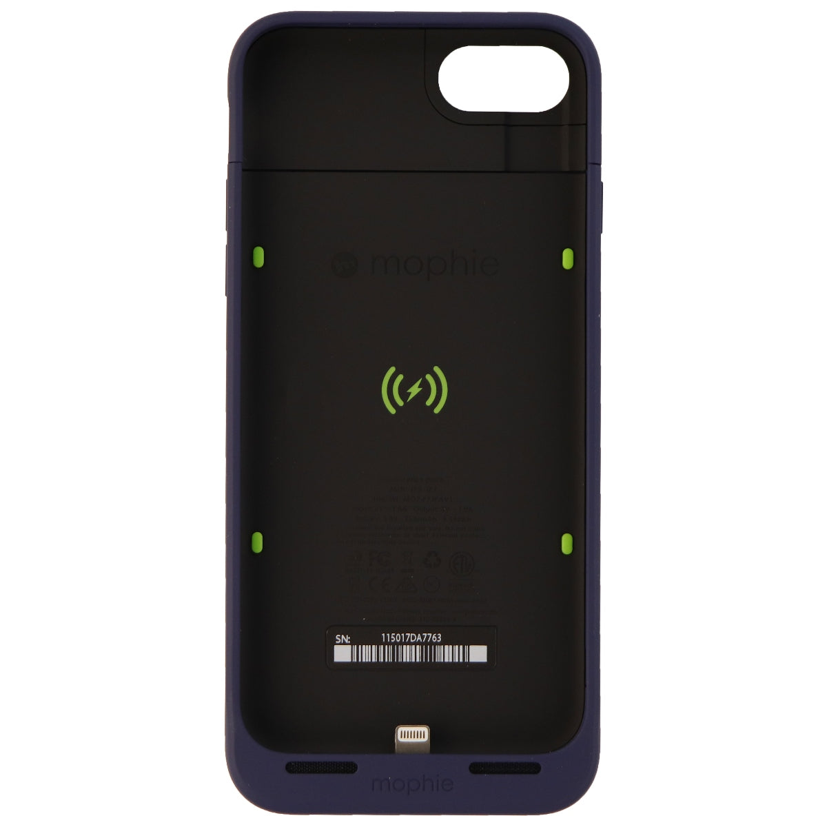 Mophie Juice Pack Air 2,525mAh Battery Case for iPhone 7 - Matte Dark Blue Cell Phone - Cases, Covers & Skins Mophie    - Simple Cell Bulk Wholesale Pricing - USA Seller