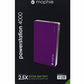 Mophie PowerStation 4000mAh Portable Charger for Smartphones and Tablets-Purple Cell Phone - Chargers & Cradles Mophie    - Simple Cell Bulk Wholesale Pricing - USA Seller