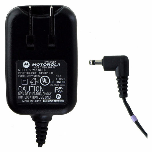 Motorola AC Power Supply Wall Charger 5.0V 350mA SPN5298A Cell Phone - Chargers & Cradles Motorola    - Simple Cell Bulk Wholesale Pricing - USA Seller