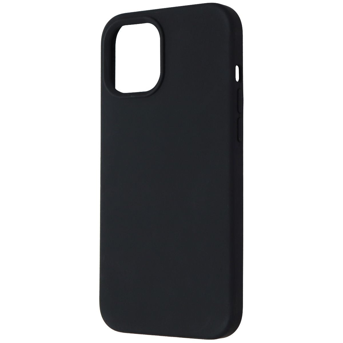 Base Liquid Silicone Series Case for Apple iPhone 12 - Black Cell Phone - Cases, Covers & Skins Base    - Simple Cell Bulk Wholesale Pricing - USA Seller
