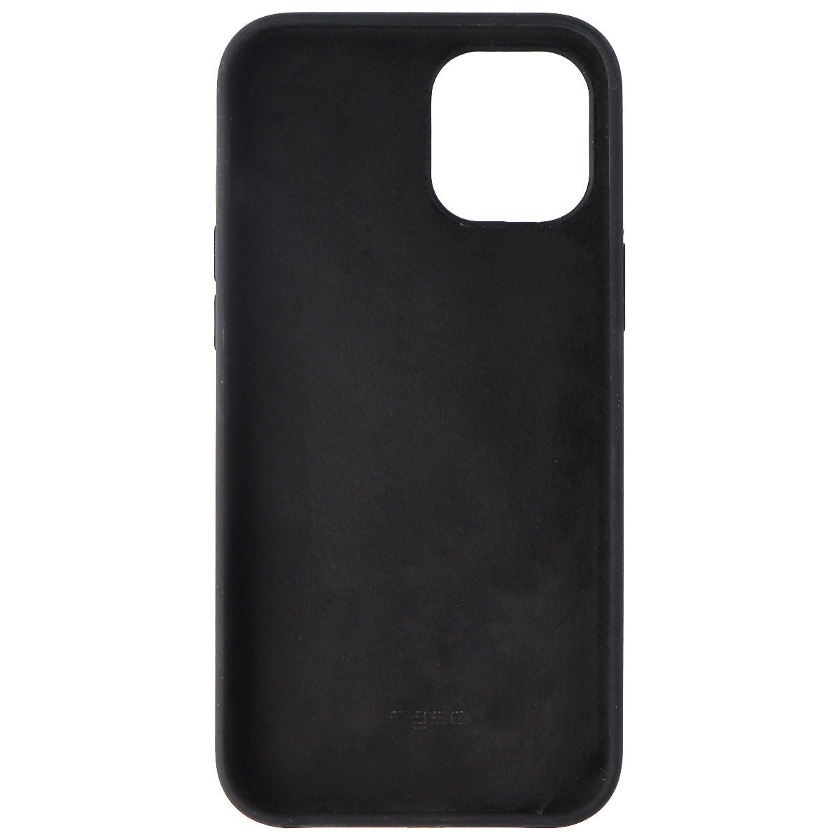 Base Liquid Silicone Series Case for Apple iPhone 12 - Black Cell Phone - Cases, Covers & Skins Base    - Simple Cell Bulk Wholesale Pricing - USA Seller