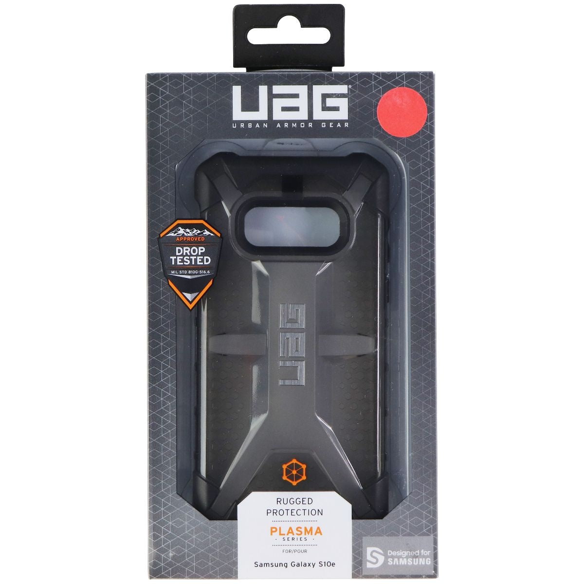 Urban Armor Gear Plasma Series Rugged Case for Samsung Galaxy S10e - Ash/Black Cell Phone - Cases, Covers & Skins Urban Armor Gear    - Simple Cell Bulk Wholesale Pricing - USA Seller