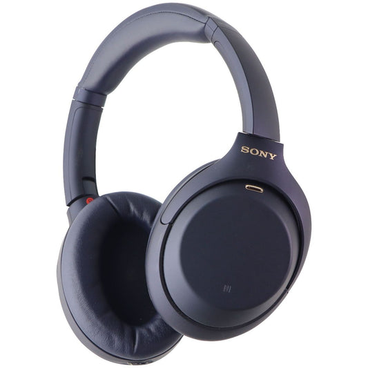 Sony Wireless Premium Noise Canceling Over-Ear Headphones (WH-1000XM4) - Blue Portable Audio - Headphones Sony    - Simple Cell Bulk Wholesale Pricing - USA Seller